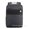Personalização avançada de mochila de laptop de couro de costura